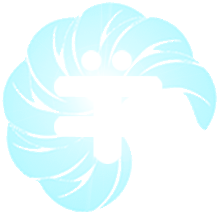 sakura Leaf 04 Light blue(ト03)逆光.gif