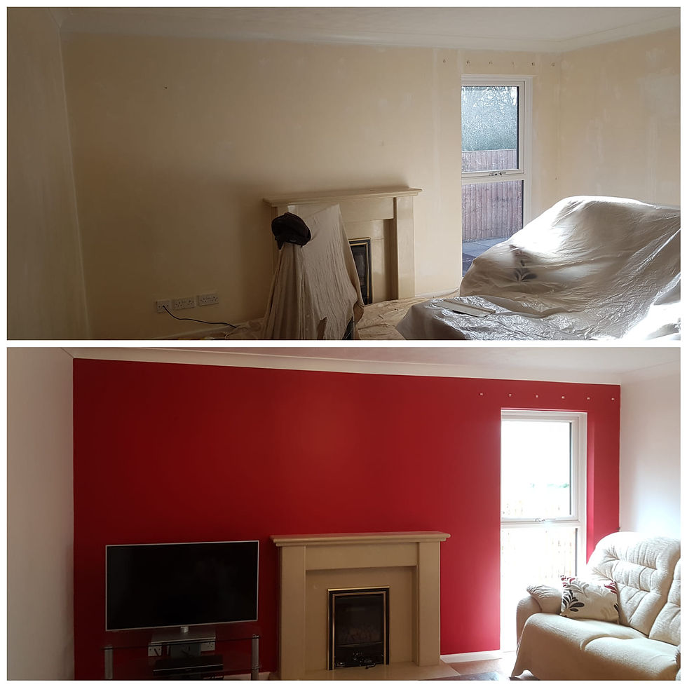Professional painting and decorating