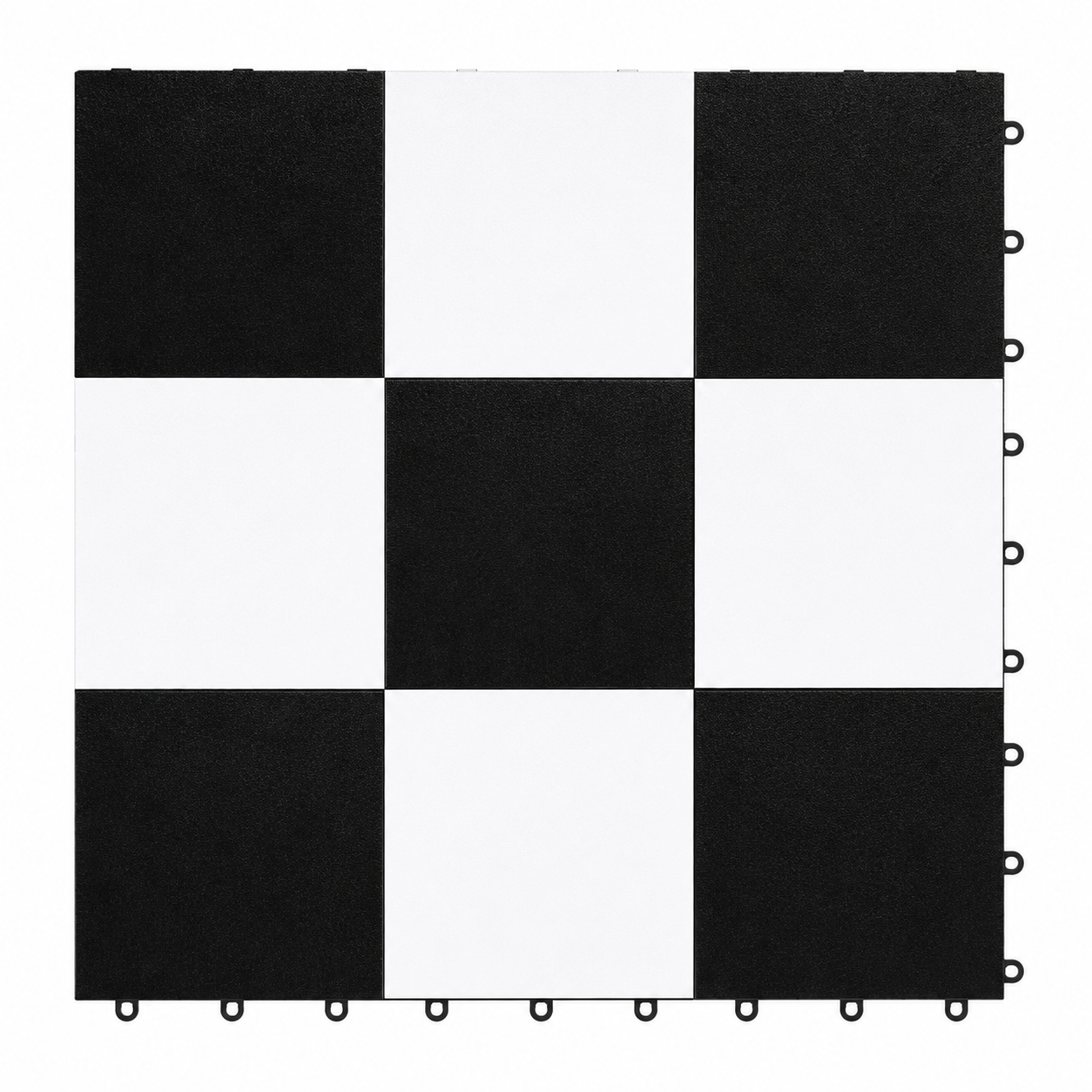 Dance Floor: Black and White (3'x 3' Panels)