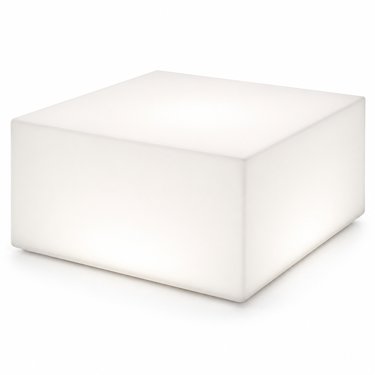 Acrylic Lighted Square Lounge Table