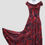 Thumbnail: SALE: 1325 Red/Black Spandex