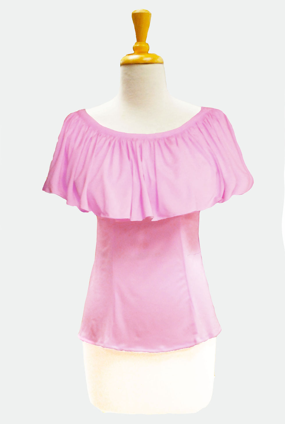 Thumbnail: 1831R Carnation Pink Spandex Top