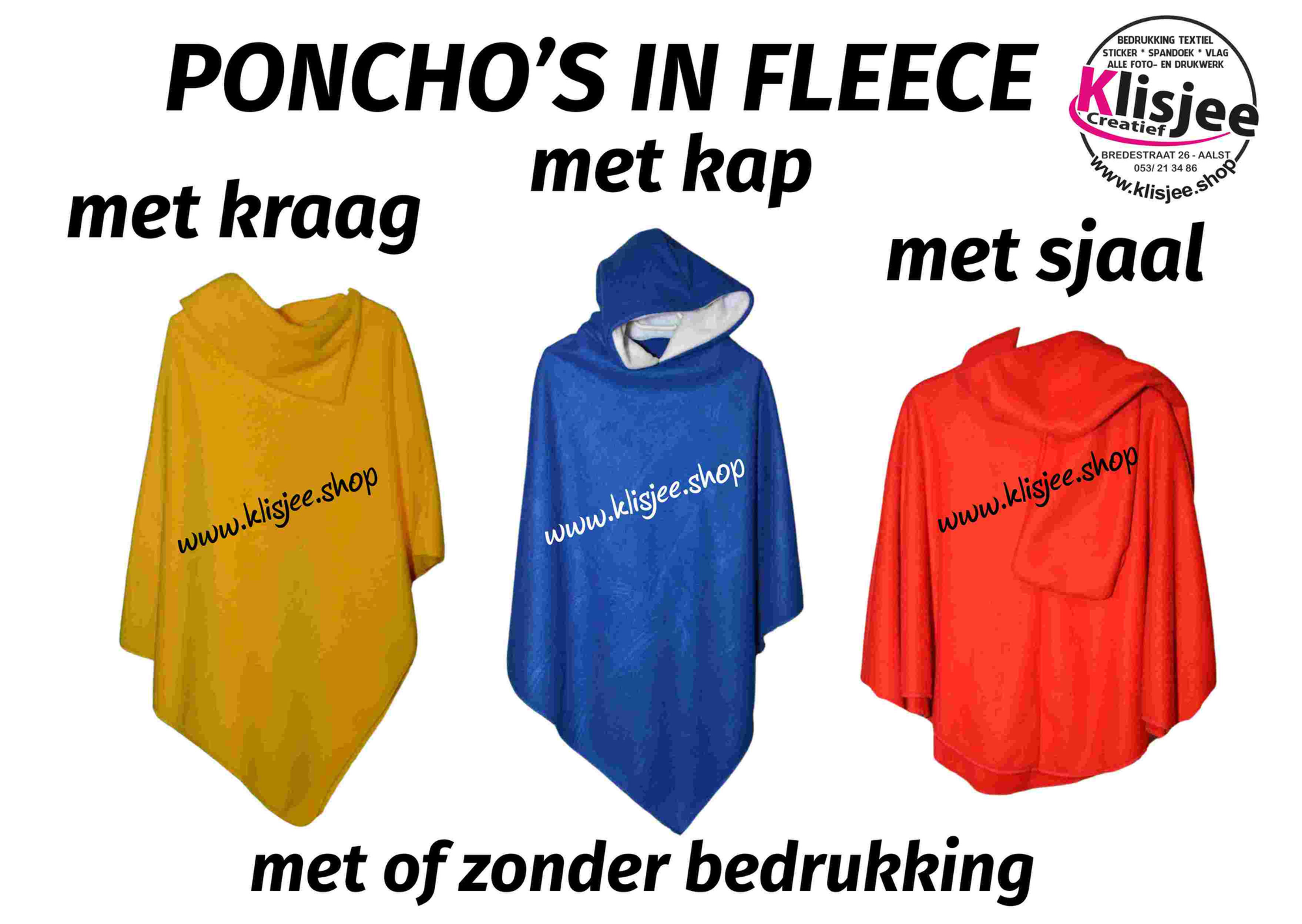 Poncho's  ( eigen werk)
