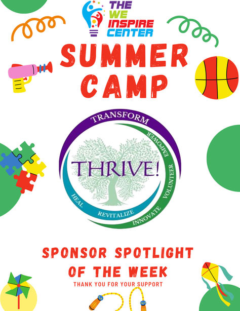 It’s a THRIVEtastic Friday!!Thanks We Inspire La for allowing Thrive on the Bayou to serve your kids. #PayItForward #ThriveTogether