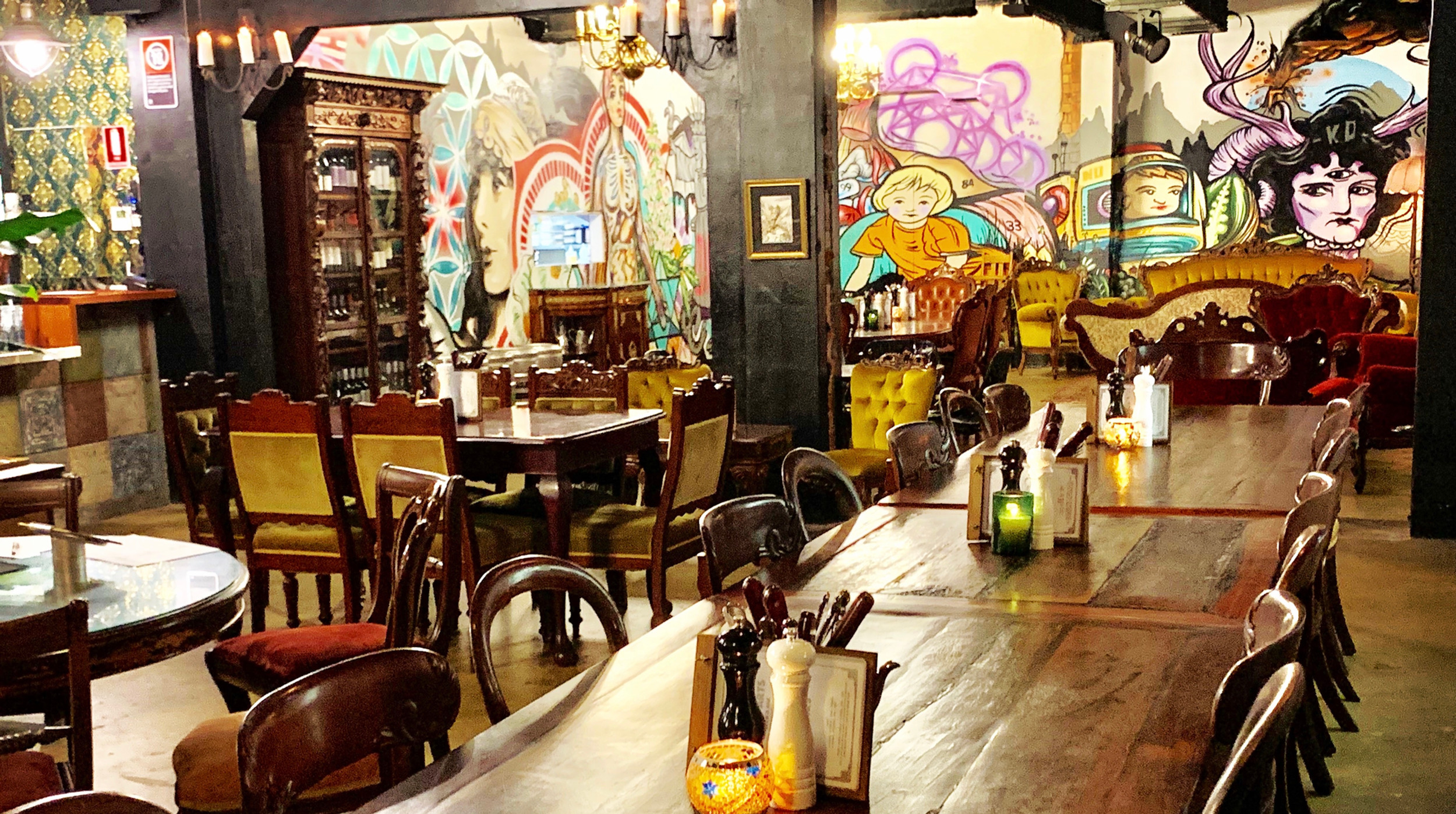 Dark Arts Cafe & Bar Cafe Cox Lane, Coffs Harbour NSW, Australia