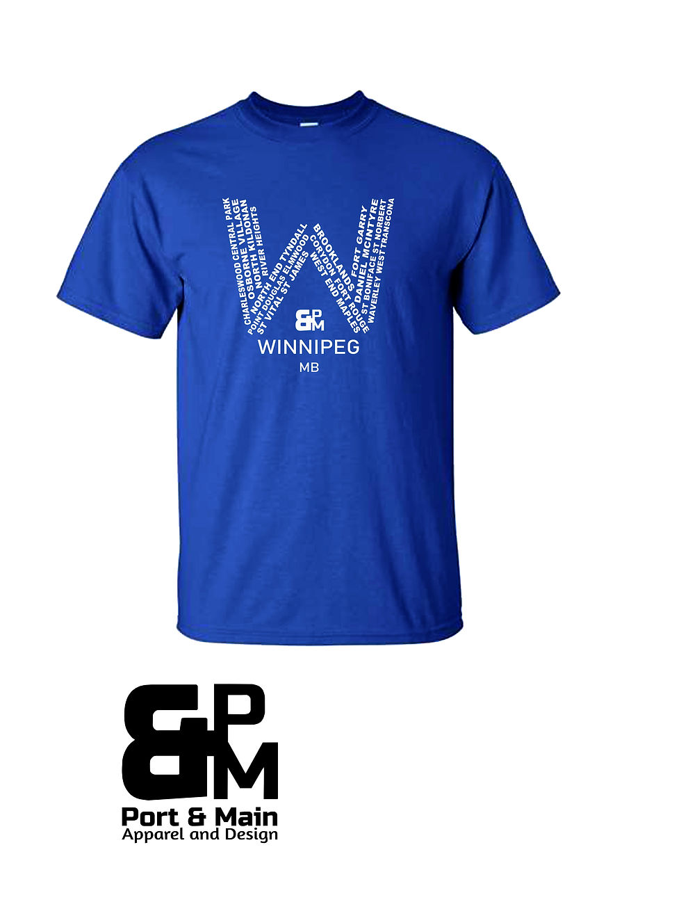 Thumbnail: "The W Block Party Collection" White Print T-Shirt