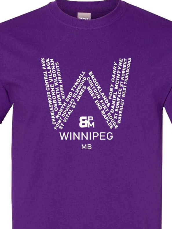 Thumbnail: "The W Block Party Collection" White Print T-Shirt