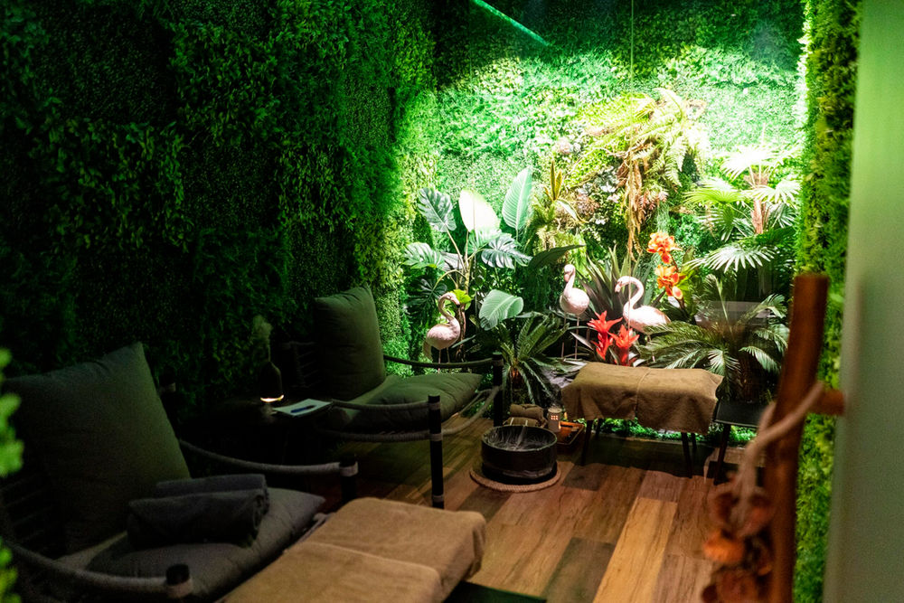 Rainforest Oxygen Rooms at K11 Musea’s THANN Wellness Zone