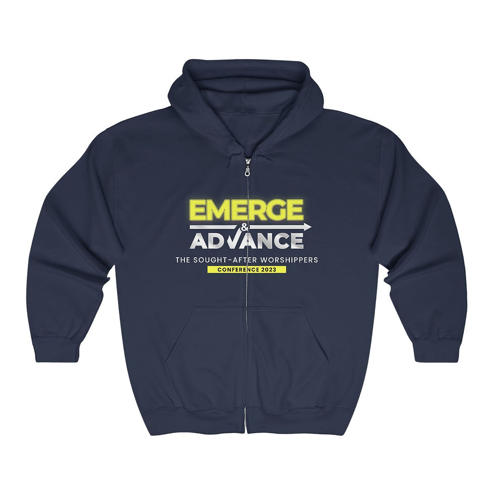 Thumbnail: SAW23 | Emerge & Advance Unisex Heavy Blend™ Full Zip Hooded Sweatshirt