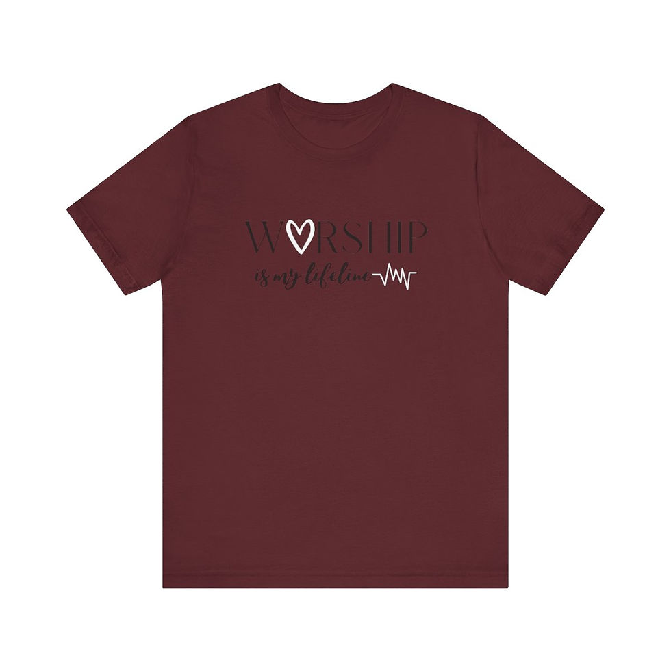 Worship | My Lifeline Unisex Jersey Short Sleeve Tee