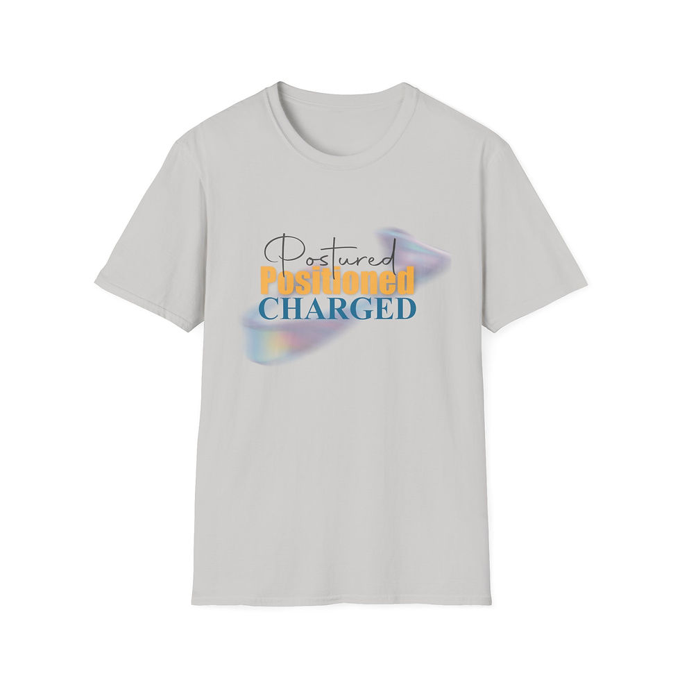 Thumbnail: Postured, Positioned, Charged Unisex Tee (Theme only)