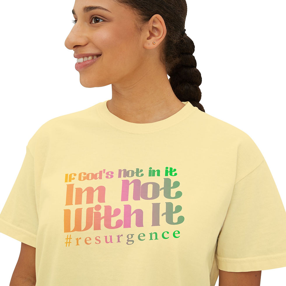 Thumbnail: “I’m not With It” SAW Women's Boxy Tee