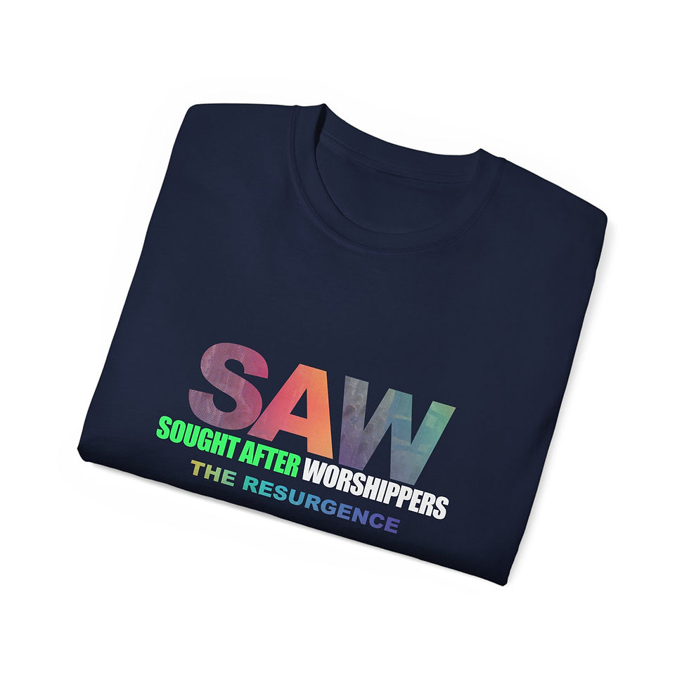Thumbnail: SAW25: The Resurgence Premium Tee (Scripture Genesis 9:17, Rt Sleeve)