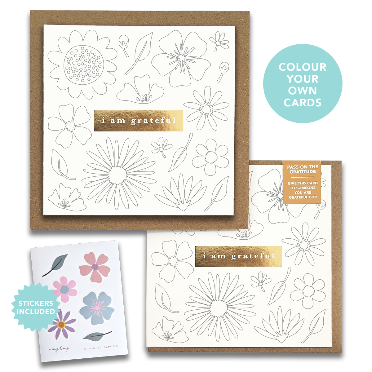 Kids Gratitude Cards