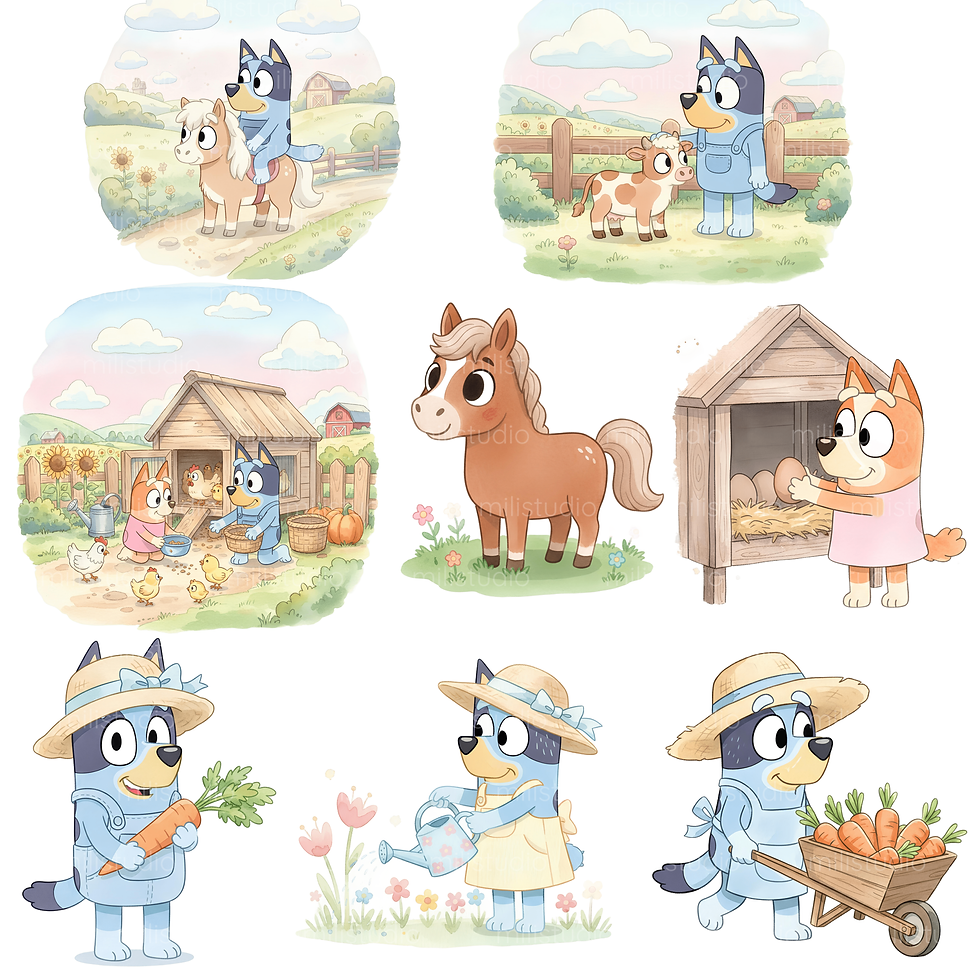 Thumbnail: ML -  Bluey na Fazenda