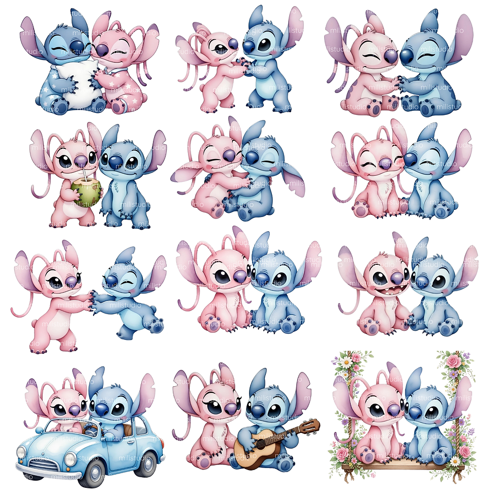 Miniatura: ML - Stitch e Angel