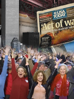 ย้อนรอย 9/11 และการรับมือของบรอดเวย์จดหมายถึงกลุ่มก่อการร้าย ว่าเราจะไม่ยอมให้ใครมาทำลายชีวิตและแสงสีของนิวยอร์ก