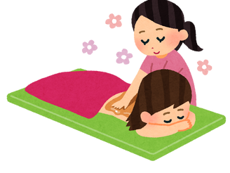 「さする」の効果