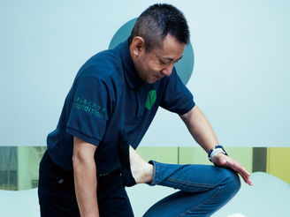 きしもとカラダ整体の施術光景!