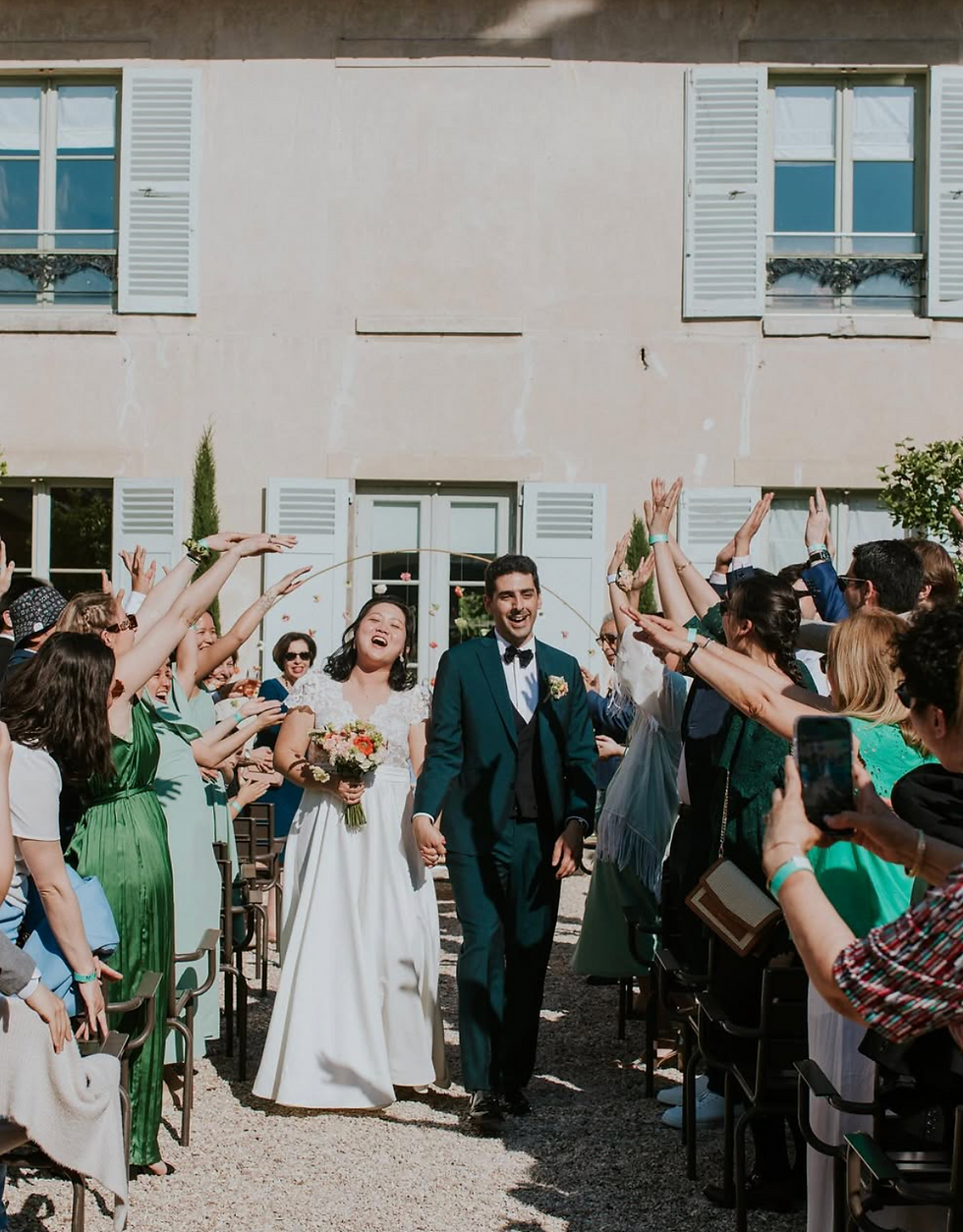 haie d'honneur mariage