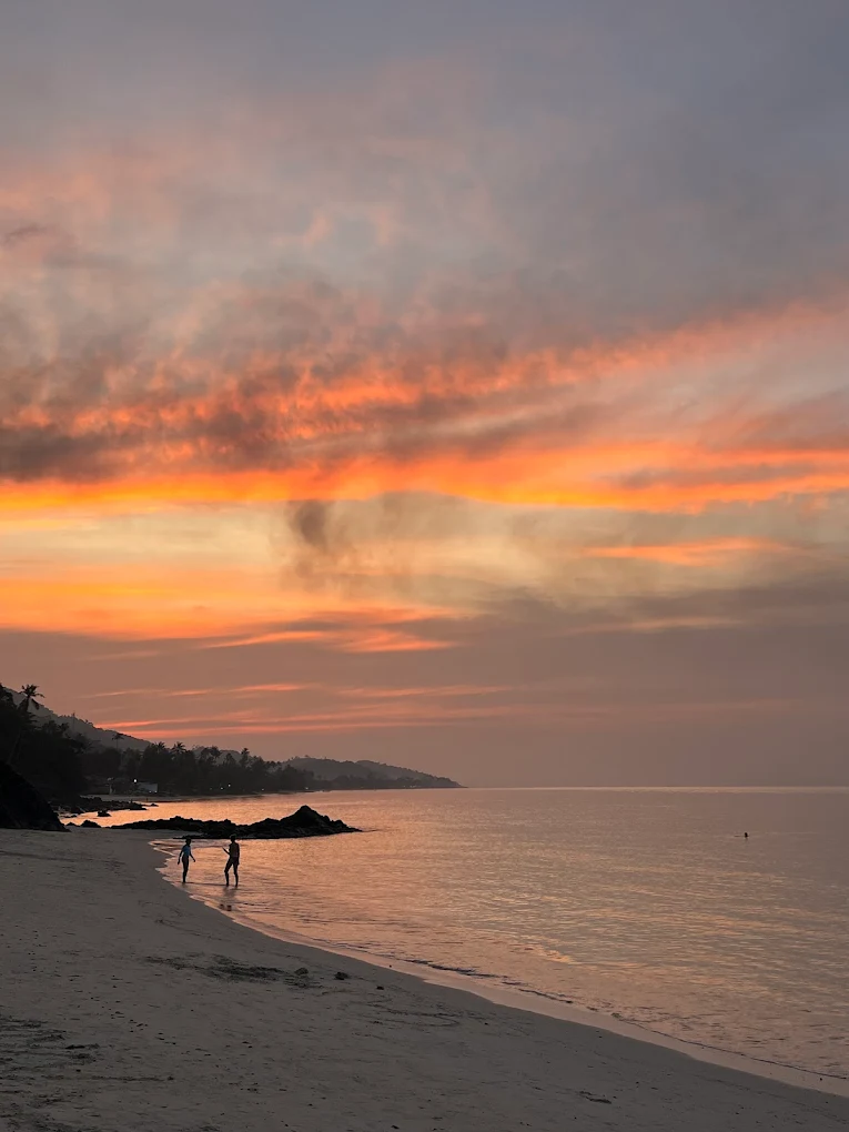Nuit tombante Thaïlande 