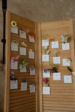 Plan de table floral mariage