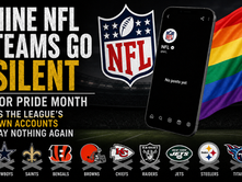 Nine NFL Teams Go Silent for Pride Month as the League's Own Accounts Say Nothing — Again