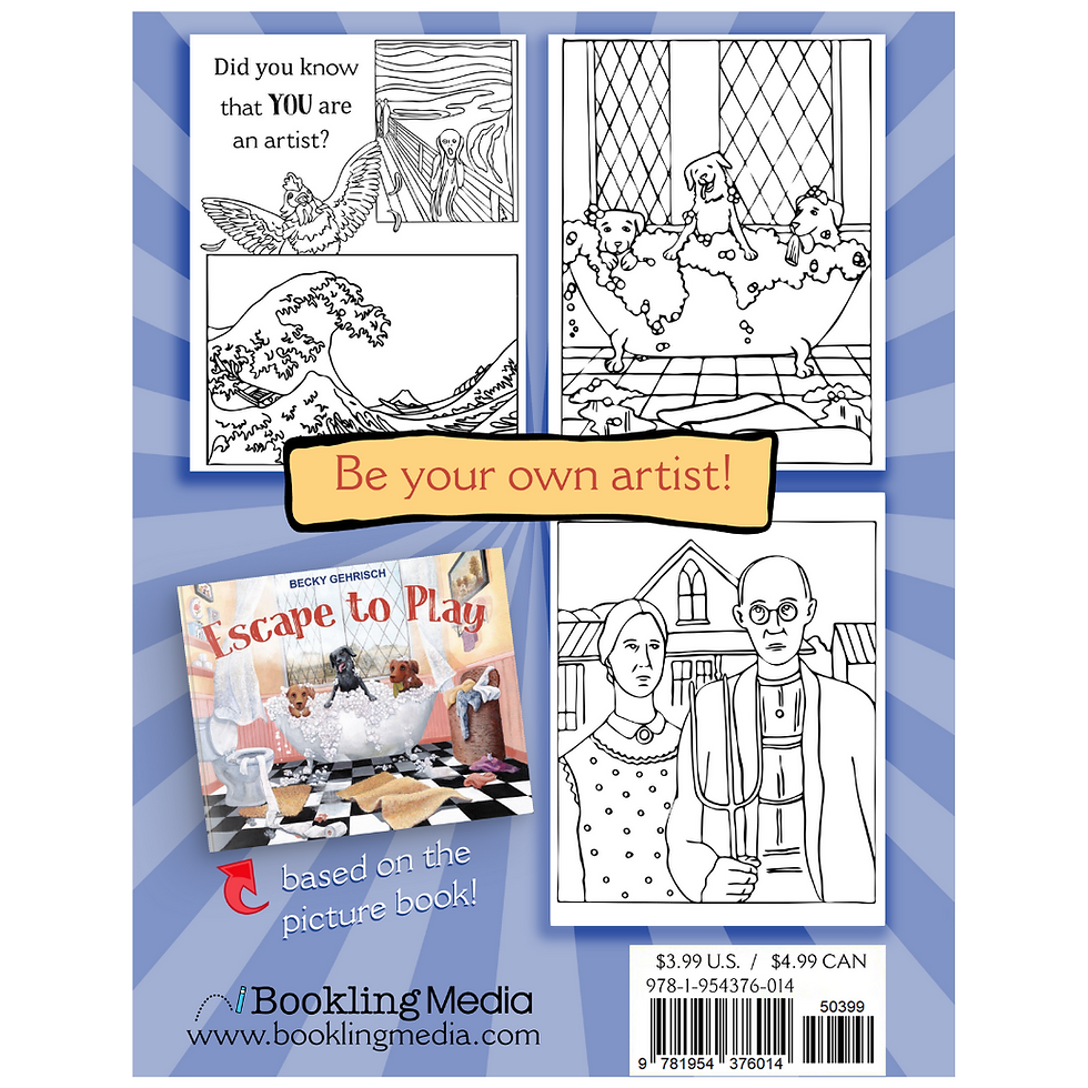Thumbnail: Escape to Play coloring book
