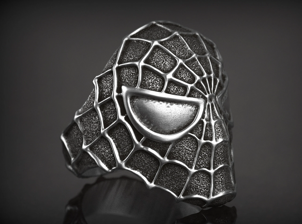 Anel Spiderman Trilogia - Colecionador Expert