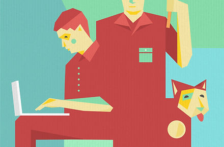 Abstract Geometric Scene