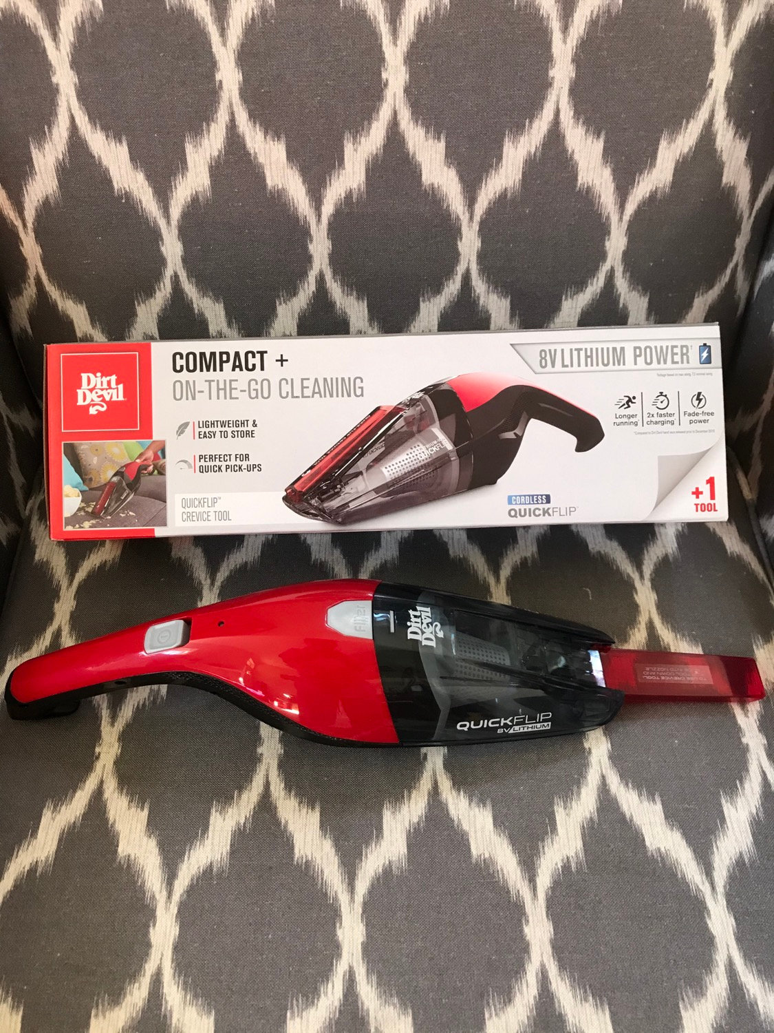 Dirt Devil Cordless Compact Lightweight 8v Lithium Power With 100 240v Charger Stateside