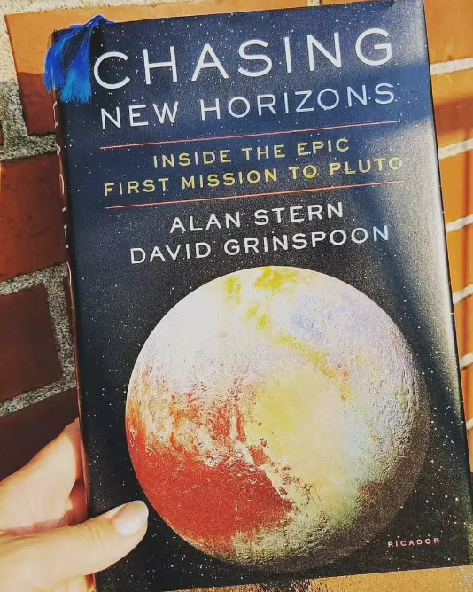 My copy of Chasing New Horizons