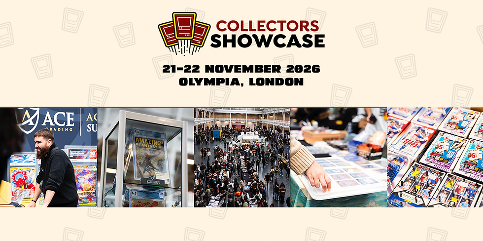 Collectors Showcase at Olympia London on 21 and 22 November 2026