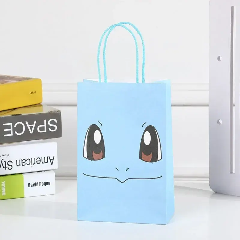 Thumbnail: 4Pcs Pokemon Candy Paper 4 Color Bag Anime Cartoon Pikachu Packaging