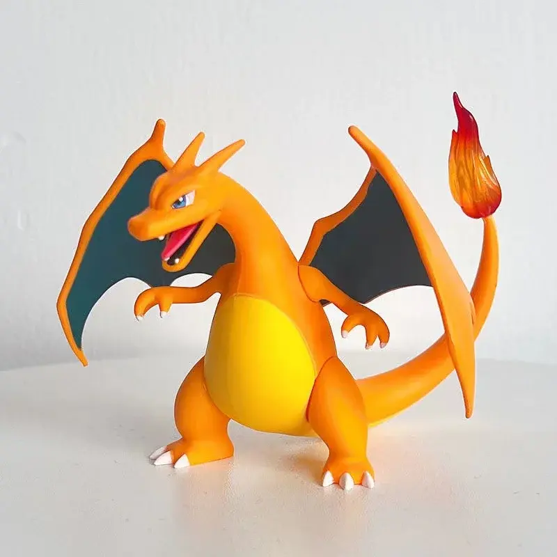 Thumbnail: 10cm PokeMon GK Figures Charizard Fire Dinosaur Anime Action Figure