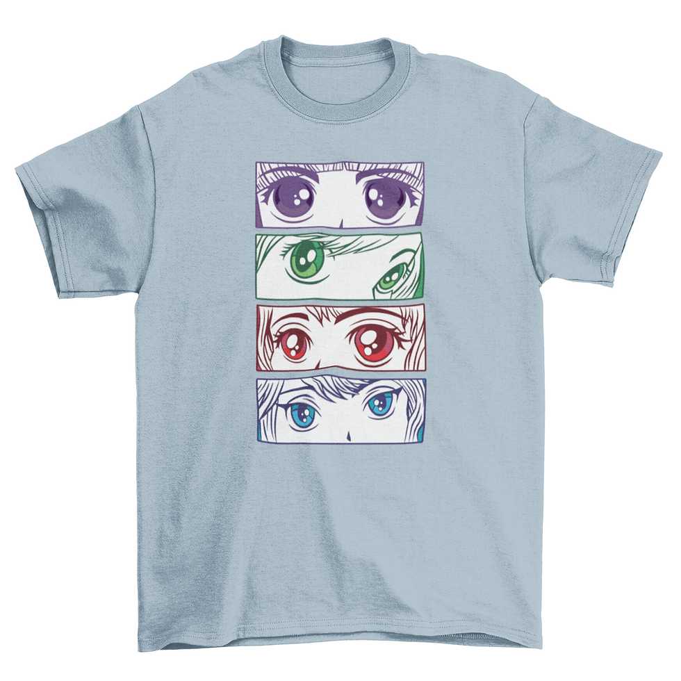 Thumbnail: Anime girl eyes t-shirt