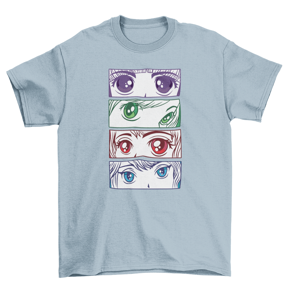 Thumbnail: Anime girl eyes t-shirt