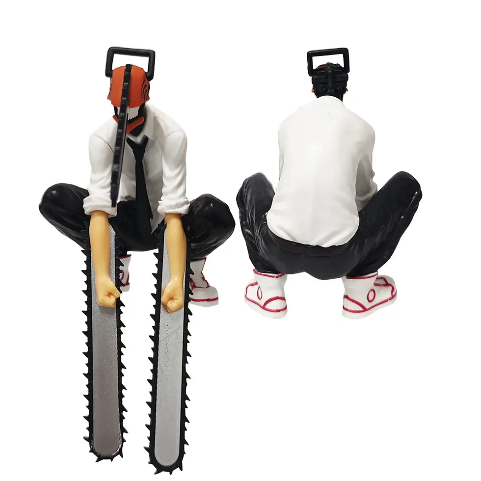Thumbnail: 14cm Chainsaw Man Anime Figure Power/Denji Action Figure PVC Chainsaw