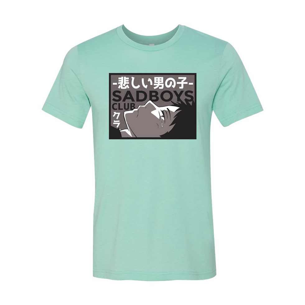 Thumbnail: Sad boys Anime T-shirt