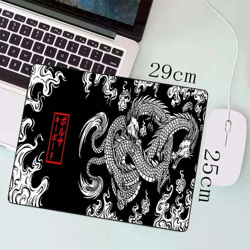 Thumbnail: Japanese Dragon  Gaming Mousepad Speed Desk Mat Anime Theme Keyboard Gamer Mouse