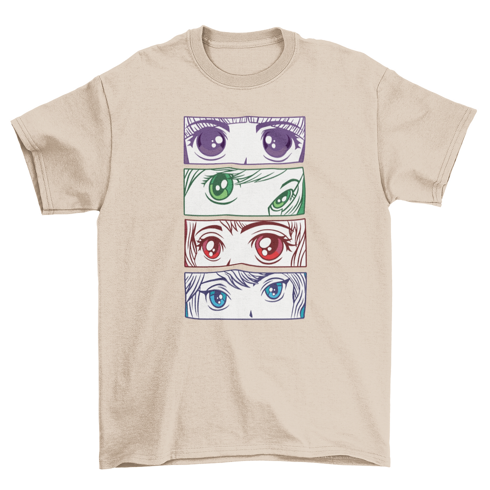 Thumbnail: Anime girl eyes t-shirt