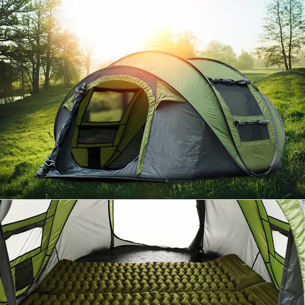 Thumbnail: Large Capacity 4 to 5 Persons Automatic Pop Up Camping Tent