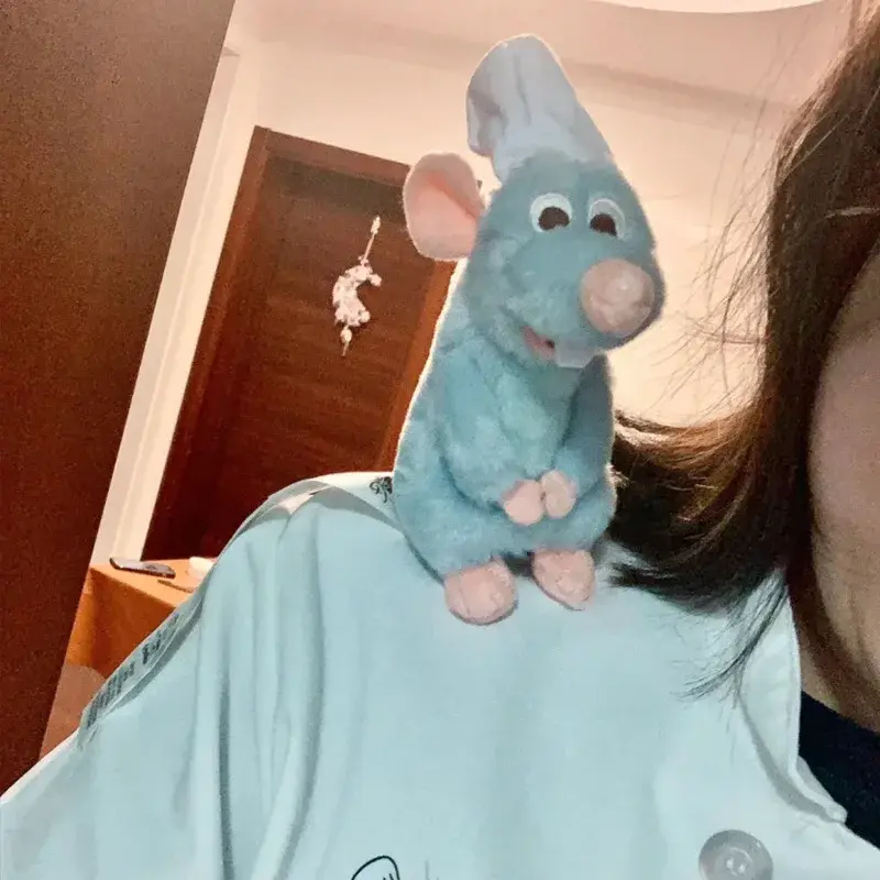Thumbnail: Anime Ratatouille Chef Remy Magnetic Plush Toy Room Decora Doll Kid