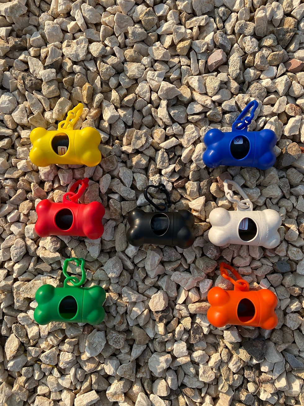 Thumbnail: DogBone Poop Bag Dispenser with Bags