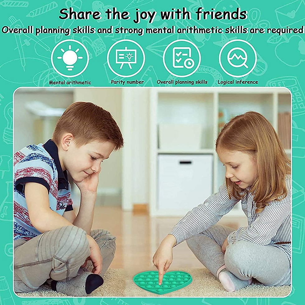 Thumbnail: Pop it fidget toys Game For Adult Kid Push Bubble Fidget Sensory Toy
