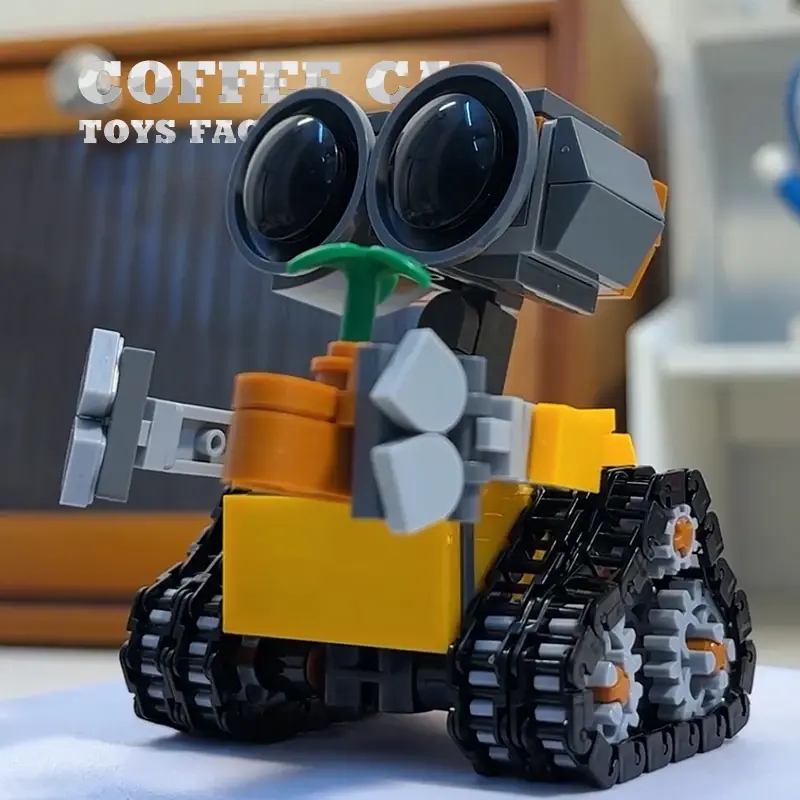 Thumbnail: Sci-Fi Movie Robot Wall E MOC Building Blocks Dolls Space Mecha MOC