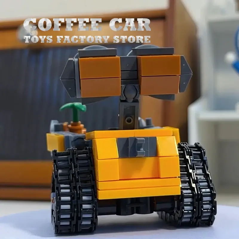 Thumbnail: Sci-Fi Movie Robot Wall E MOC Building Blocks Dolls Space Mecha MOC