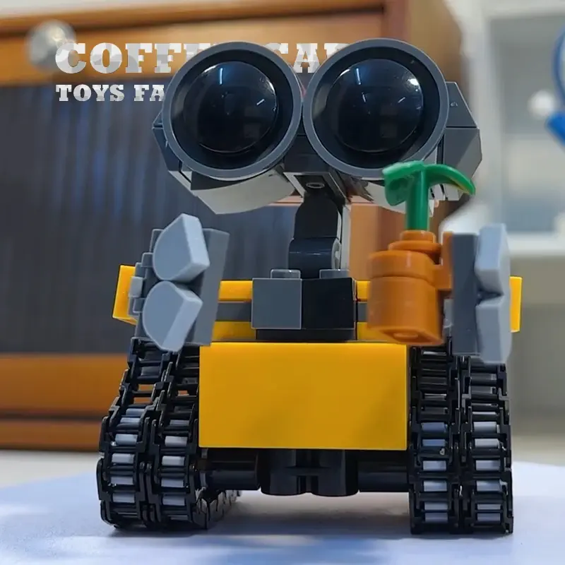 Thumbnail: Sci-Fi Movie Robot Wall E MOC Building Blocks Dolls Space Mecha MOC