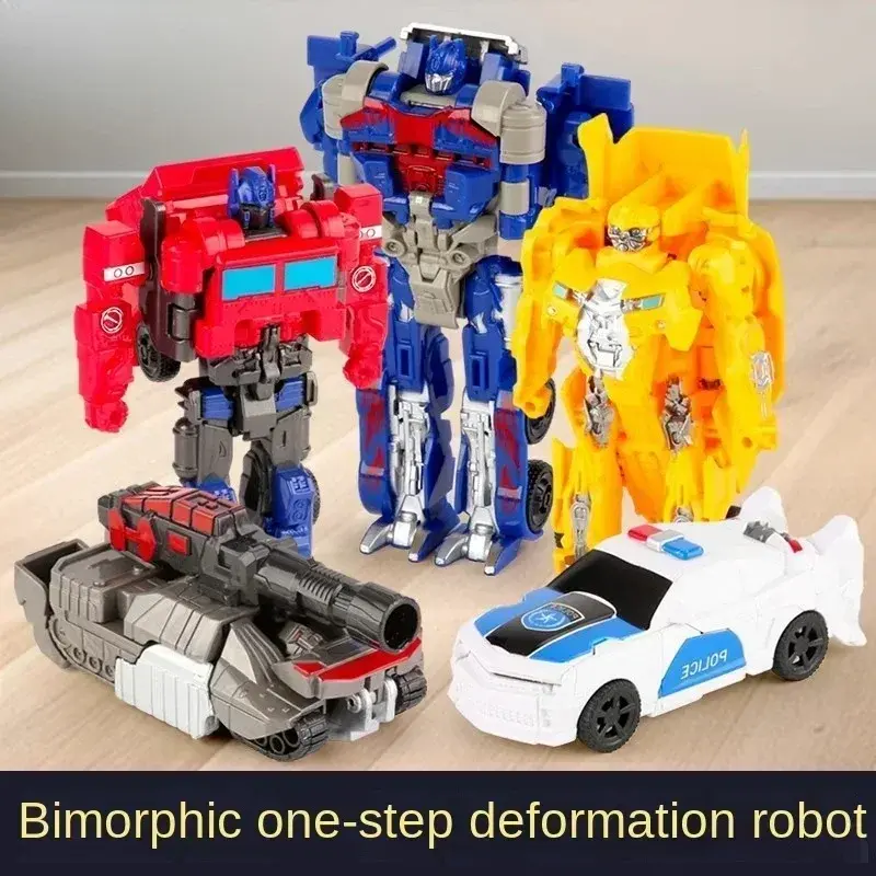 Thumbnail: Transformation Car Anime Robot Model One Step Deformation Robot Toy