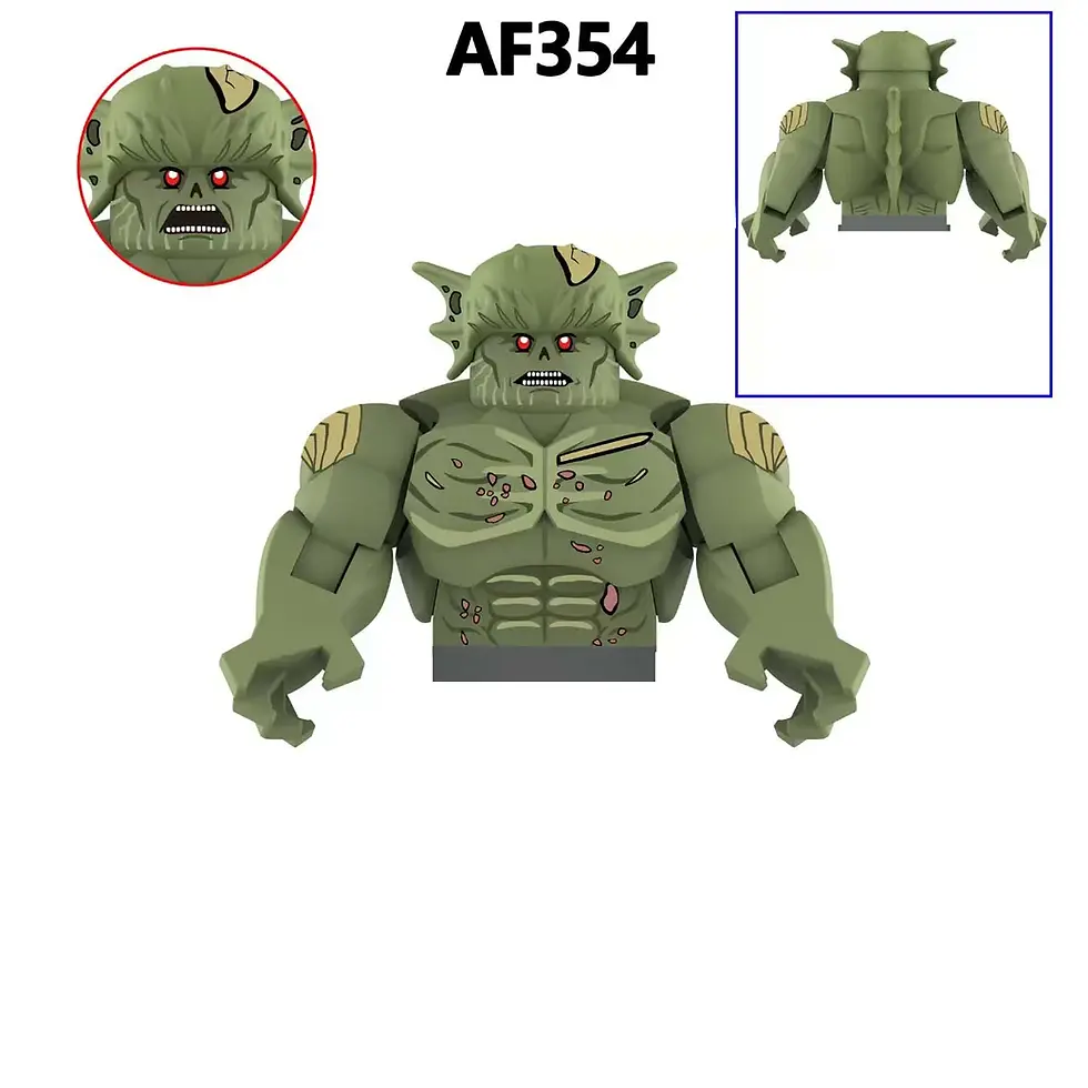Thumbnail: Movable Model Bricks Beast Lizard Rhino Assemble Colossus Assembly